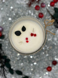 HollyBerry Garland Candle