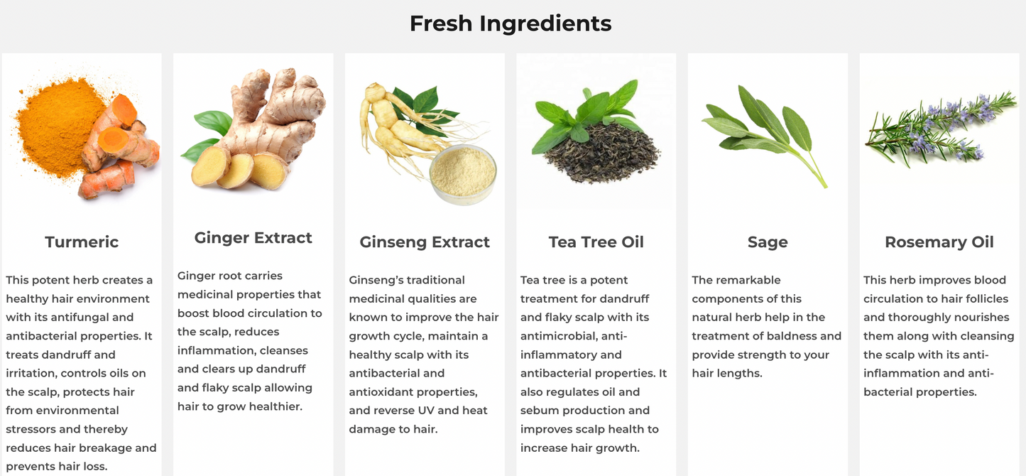 Natural Hair Essential Oil